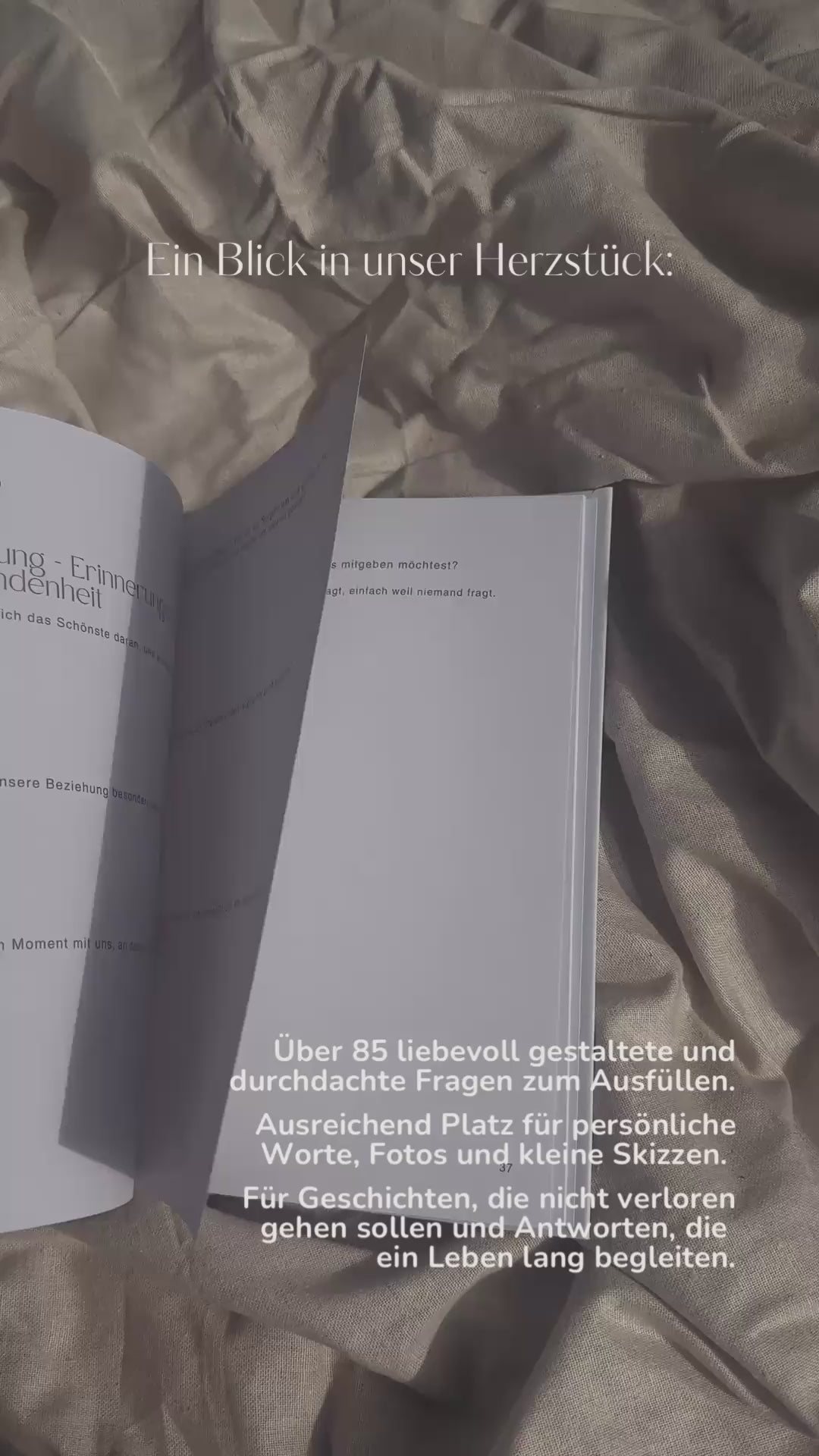 Unser liebevoll gestaltetes Erinnerungsbuch zum Ausfüllen lässt Mamas ihre Lebensgeschichten erzählen - in eigenen Worten, auf über 85 ästhetisch gestalteten Seiten. Ein Familien-Geschenk, das Generationen miteinander verbindet. Maralie Studio. Erzähl mir von Dir, MAMA!
